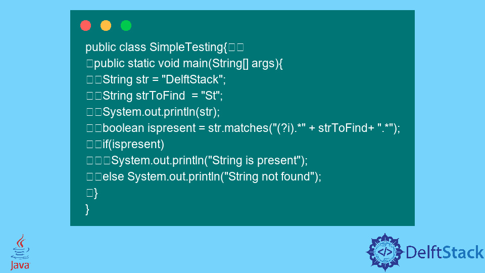 Regex Check String Contains Substring